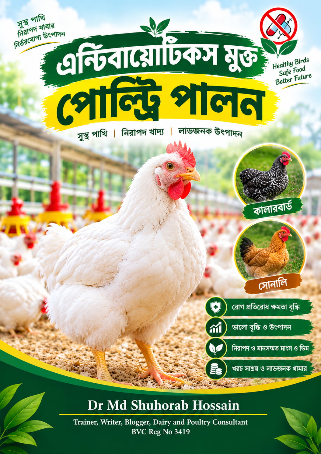 পি ডি এফ ২০ঃএন্টিবায়োটিকস মুক্ত পোল্ট্রি পালন
